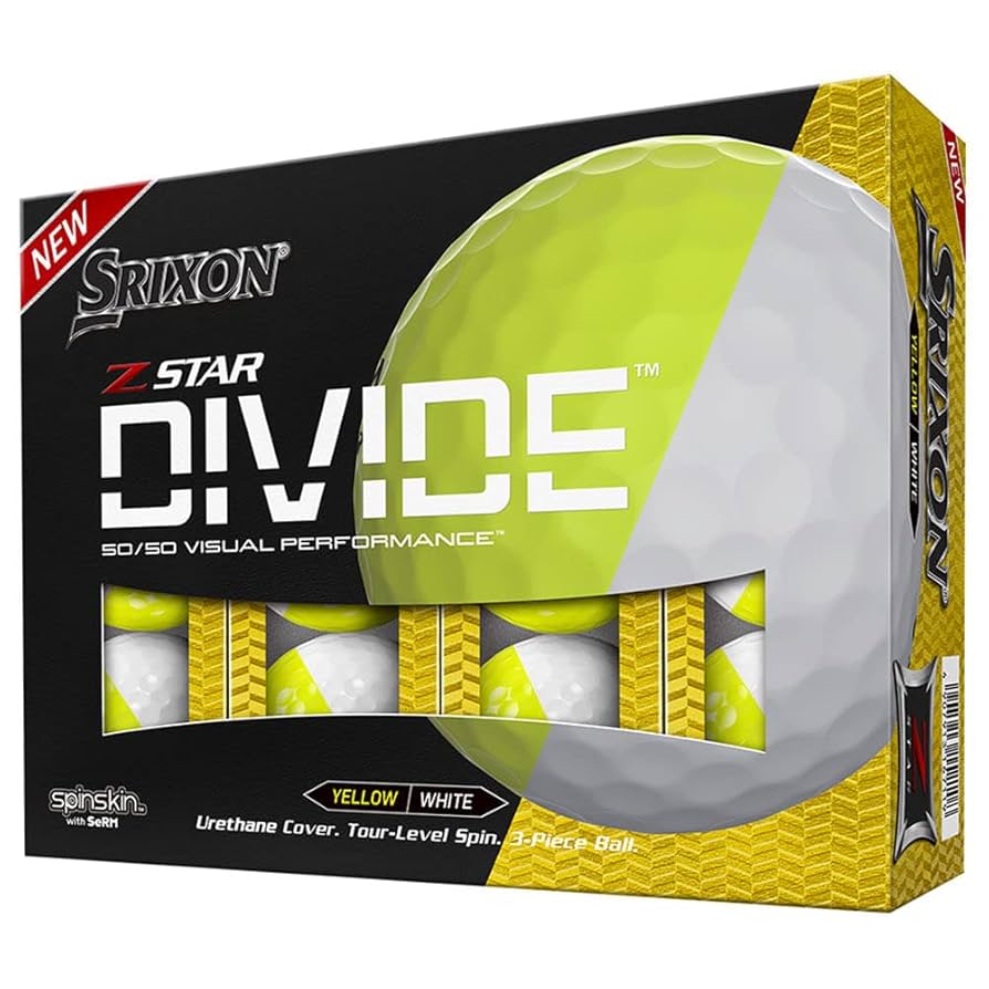 Z-STAR SRIXON WHITE DIVIDE スリクソン Z-Star Divide Golf Balls | Dunlop Sports US